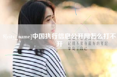 漯河中国执行信息公开网怎么打不开