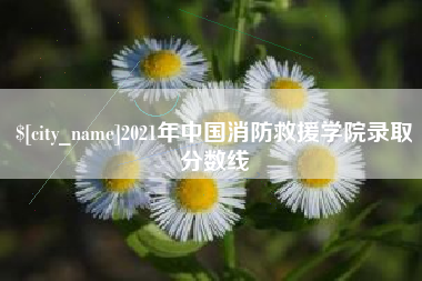 漯河2021年中国消防救援学院录取分数线