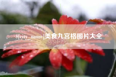 漯河美食九宫格图片大全