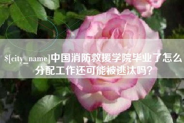 漯河中国消防救援学院毕业了怎么分配工作还可能被逃汰吗？