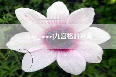 漯河九宫格的来源