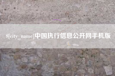 漯河中国执行信息公开网手机版