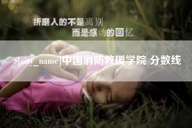 漯河中国消防救援学院 分数线