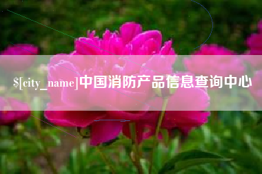 漯河中国消防产品信息查询中心
