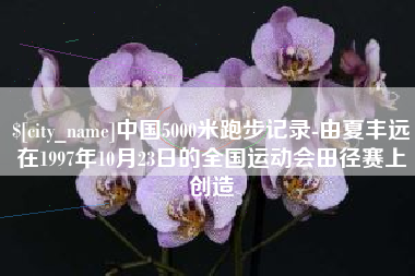 漯河中国5000米跑步记录-由夏丰远在1997年10月23日的全国运动会田径赛上创造