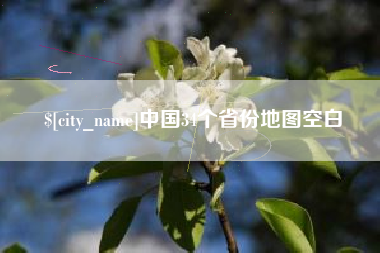 漯河中国34个省份地图空白