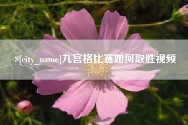 漯河九宫格比赛如何取胜视频