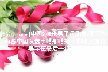 漯河中国5000米男子运动员-而另外两名中国队选手哈那哈提·木哈买提和吴宇在最后一组出场