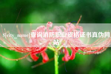 漯河查询消防职业资格证书真伪网站