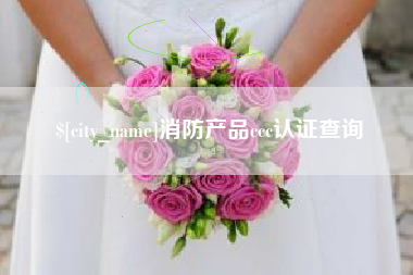 漯河消防产品ccc认证查询