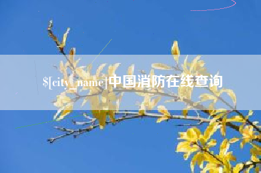 漯河中国消防在线查询