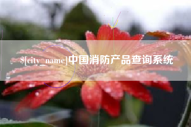 漯河中国消防产品查询系统
