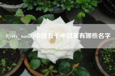 漯河中国五千米冠军有哪些名字